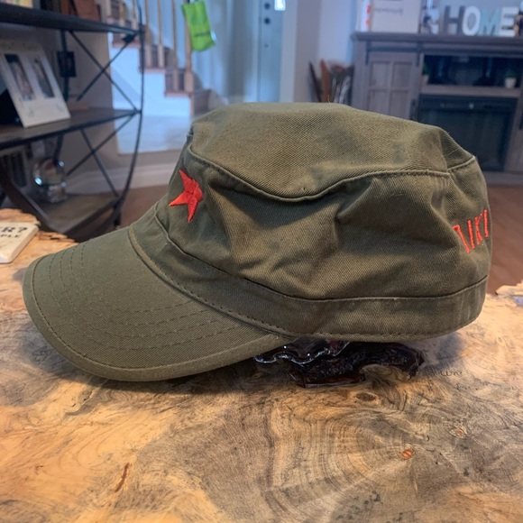 Rare Dixie Chicks Olive Green Cadet Cap by Magic Headwear - Size S - Picture 3 of 8